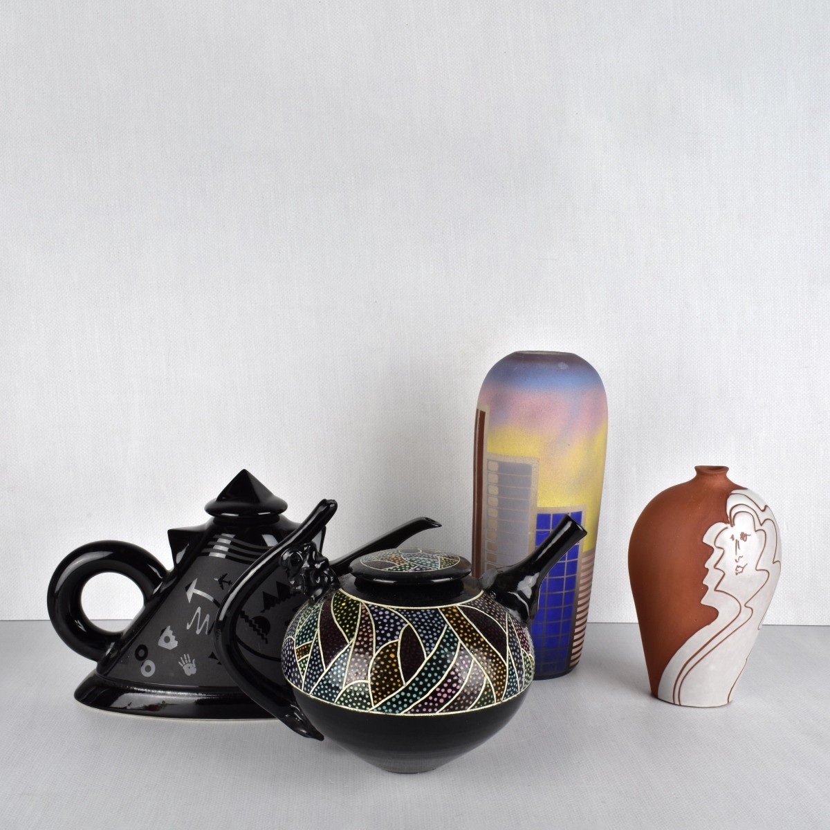 Collection of Modern Art Pottery