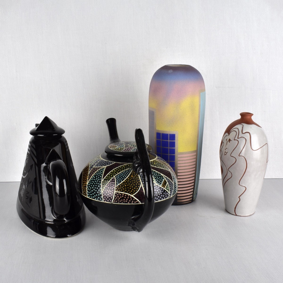 Collection of Modern Art Pottery