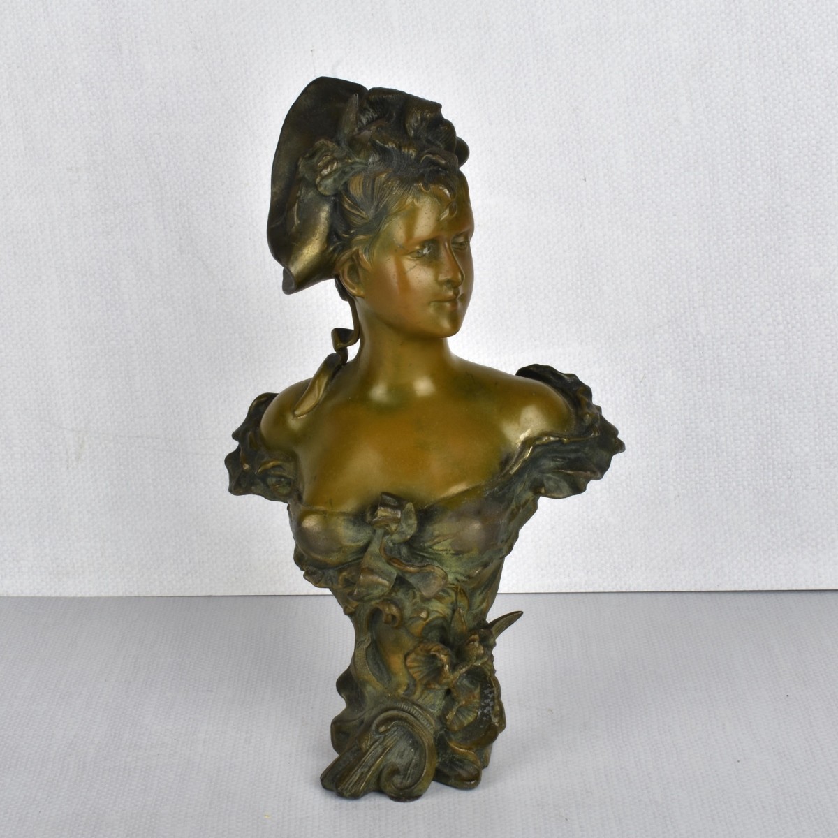 Victorian Lady Bust Sculpture