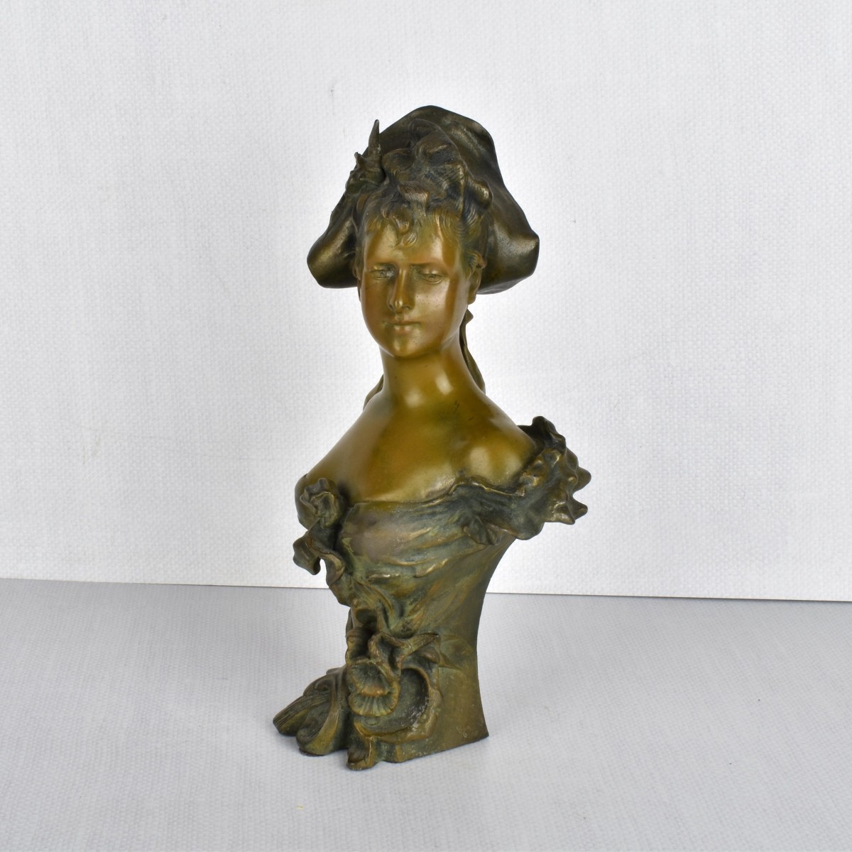 Victorian Lady Bust Sculpture