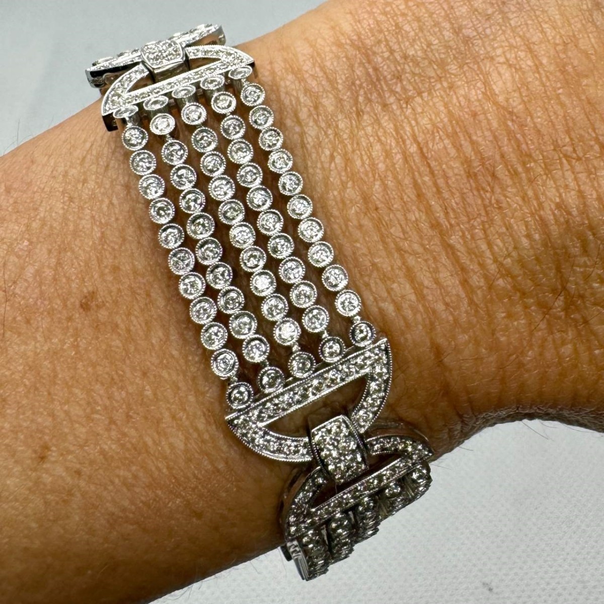 Diamond and 18K Bracelet