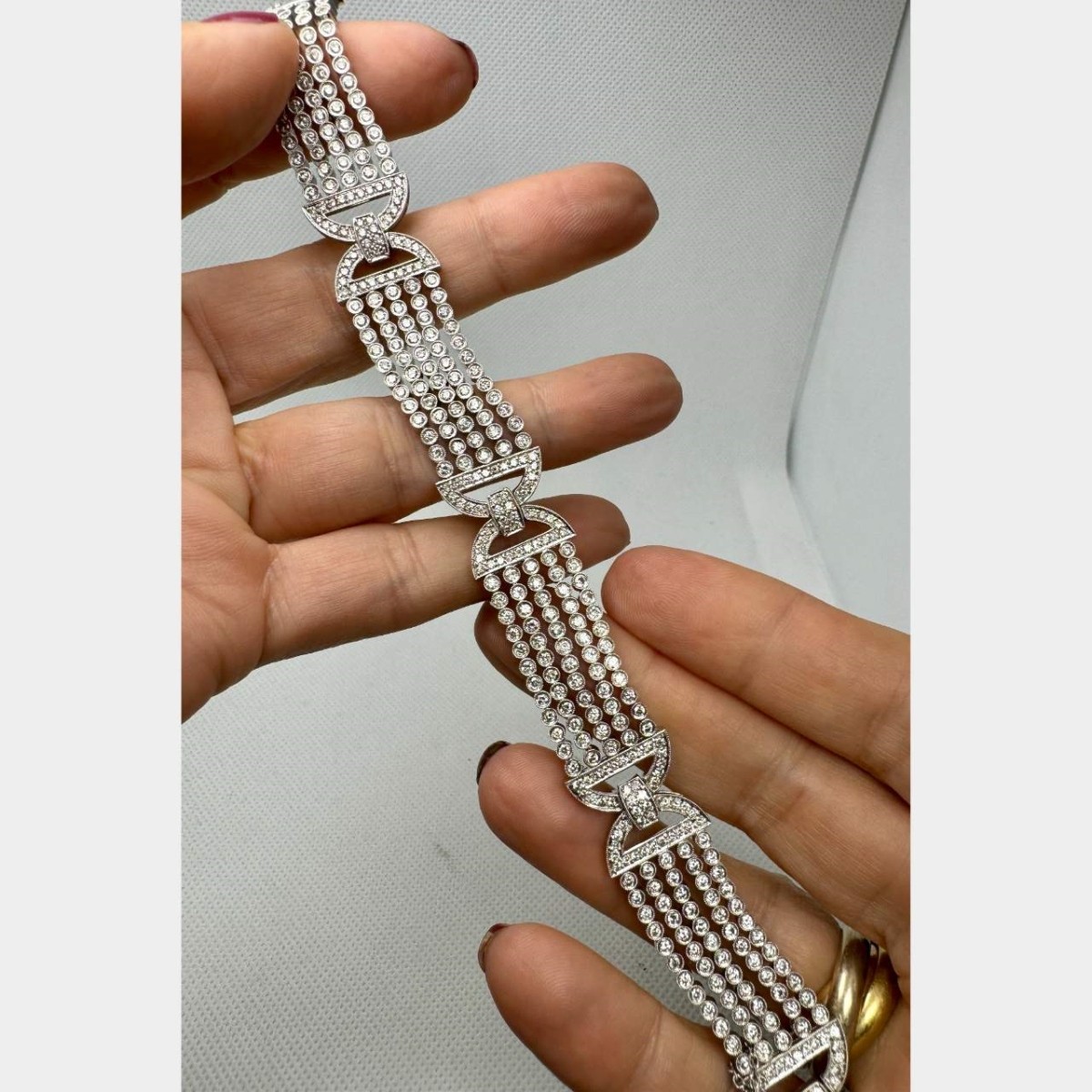 Diamond and 18K Bracelet