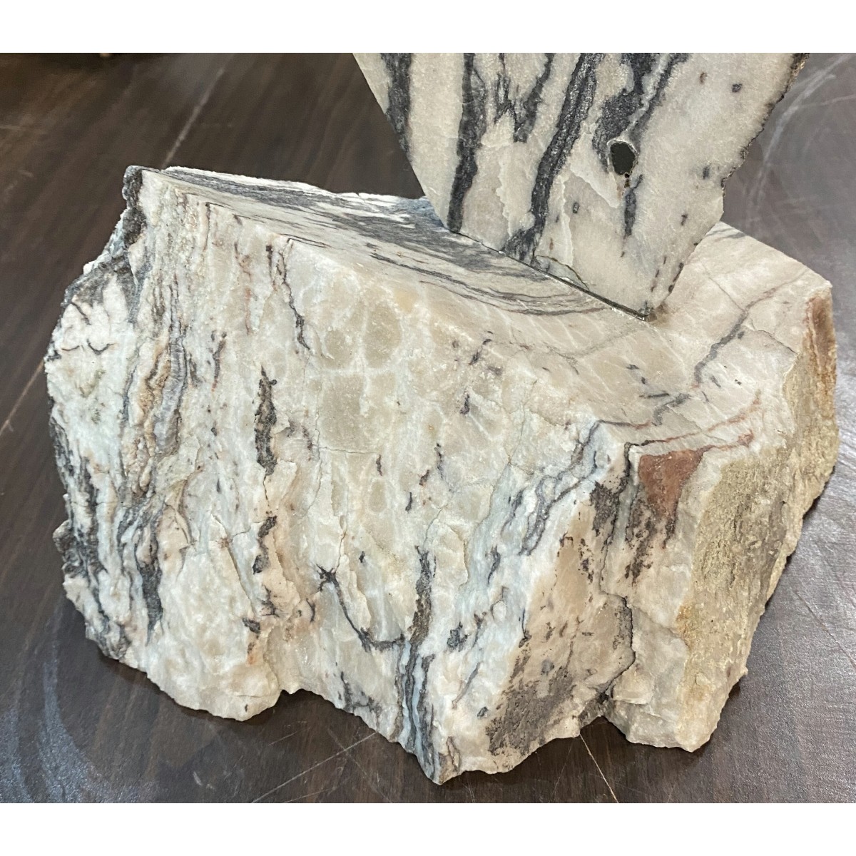 Modern Free Form Marble Sculpture