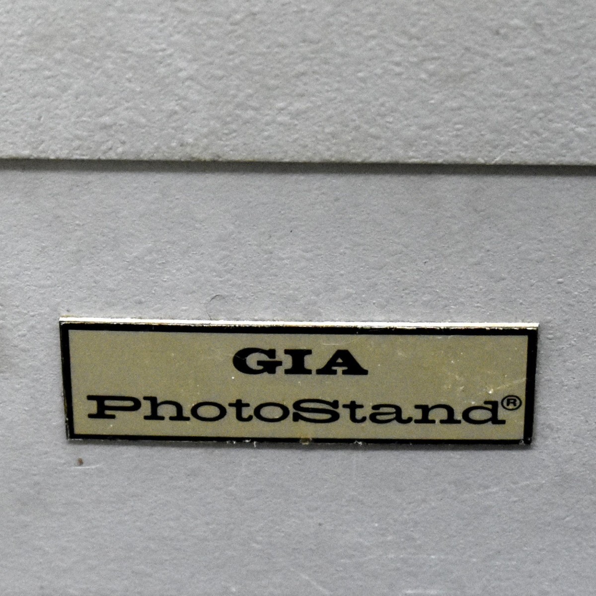 Vintage GIA Photostand Jewelry Cabinet