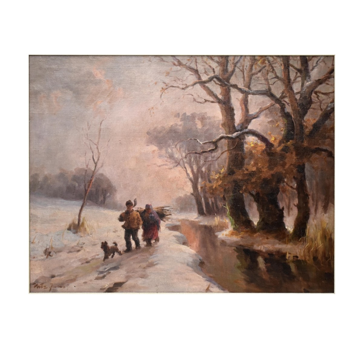 Hungarian O/C Winter Scene