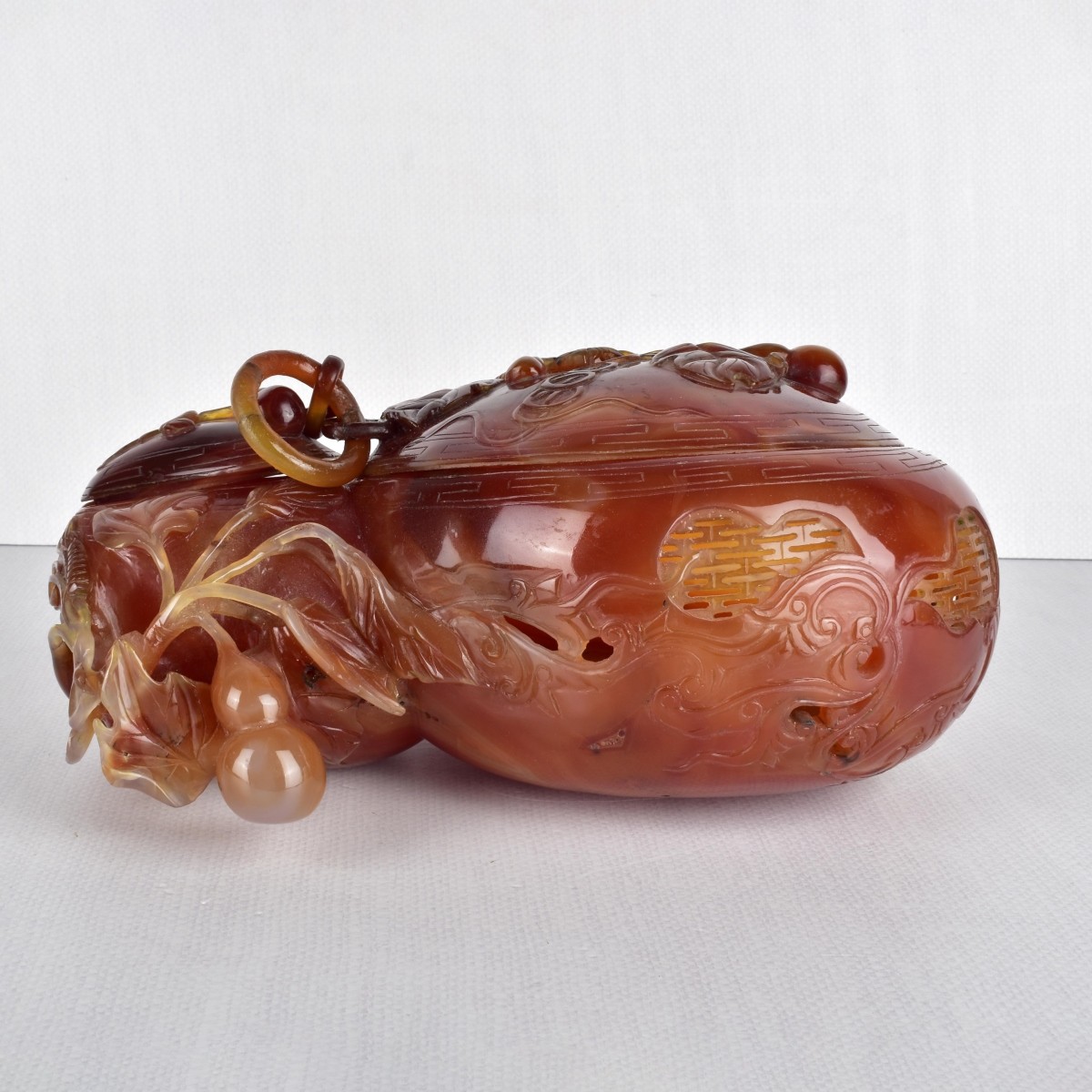 Chinese Red Carnelian Agate Potpourri