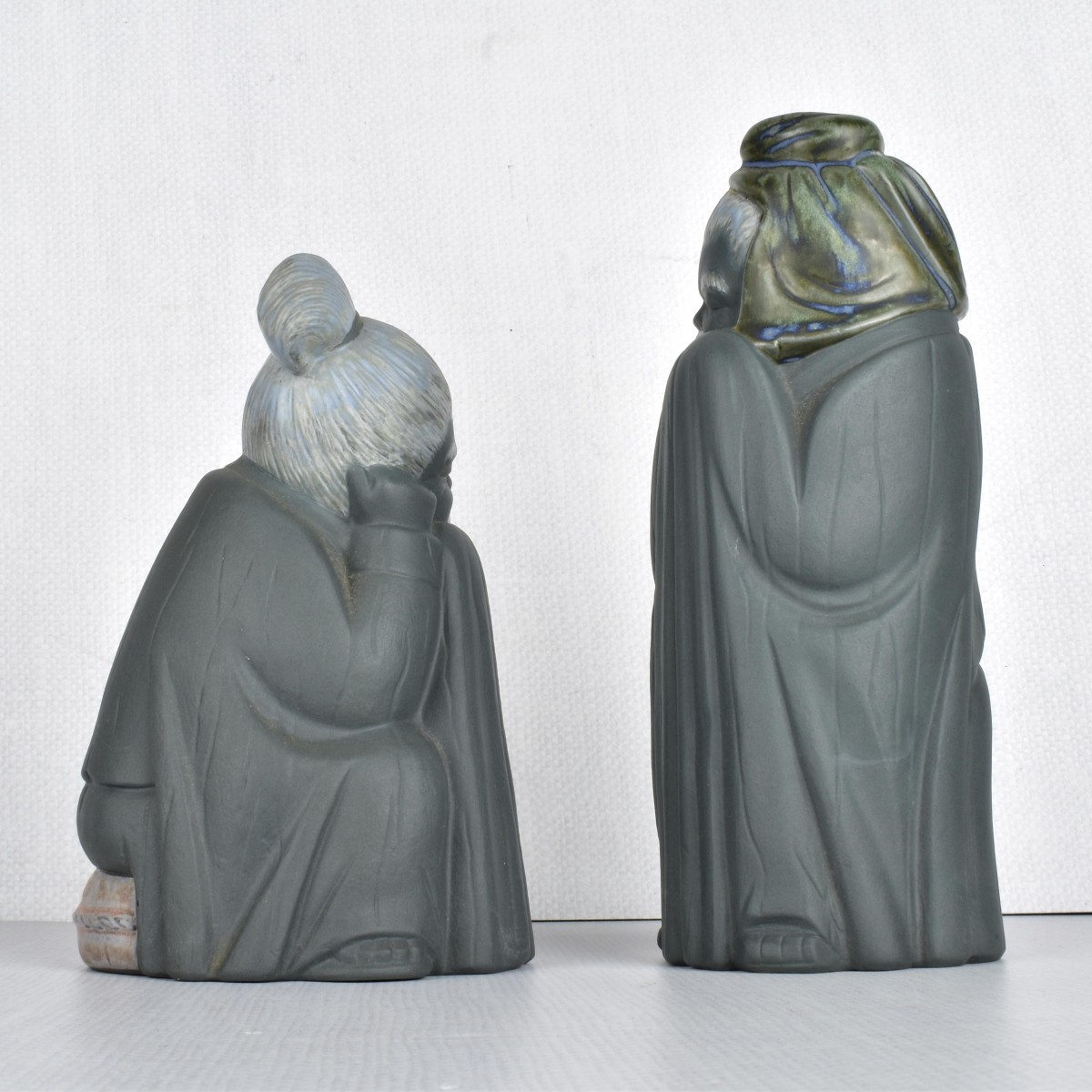 Two Lladro Daisa, Gres Chinese Men