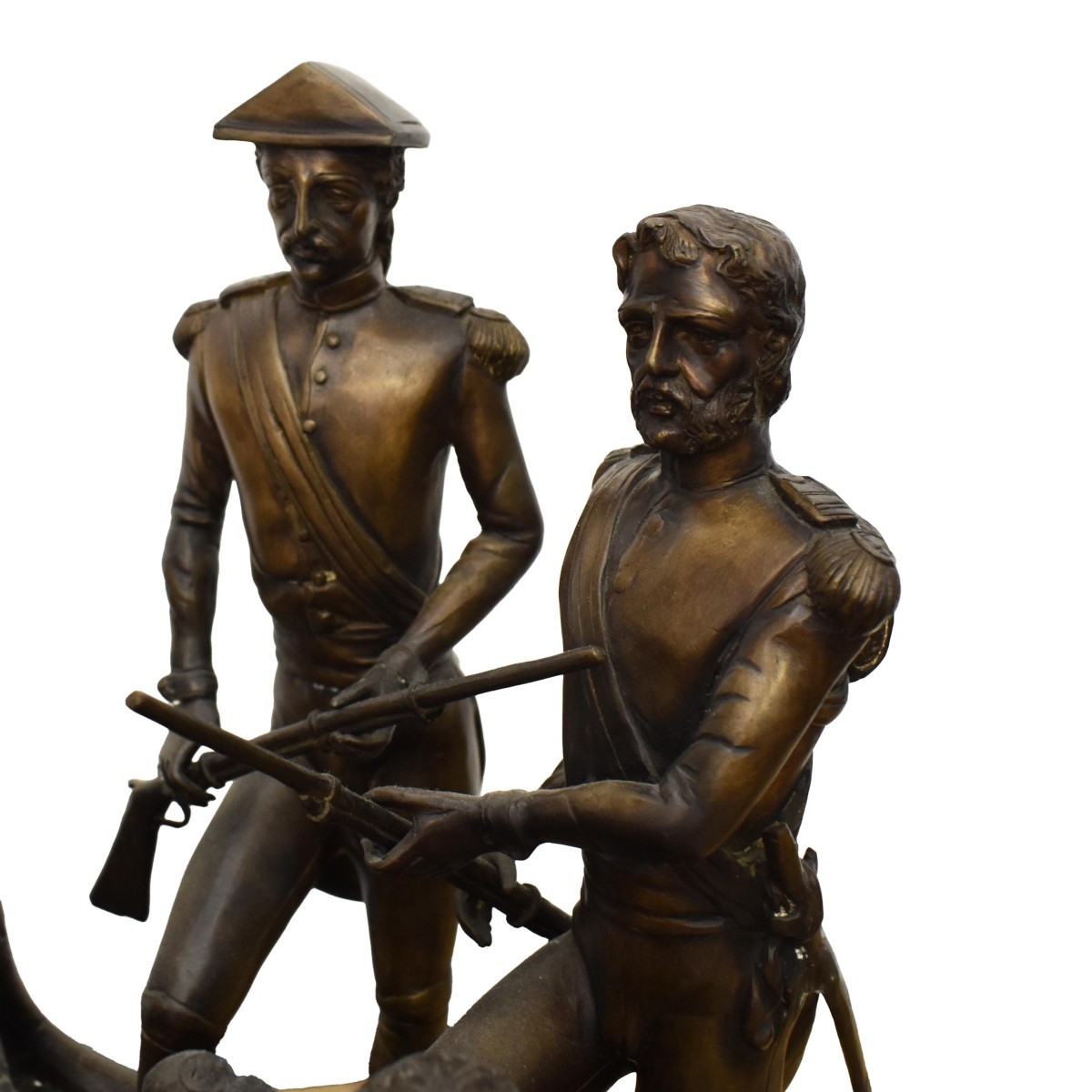 French Figurine of Soldiers.