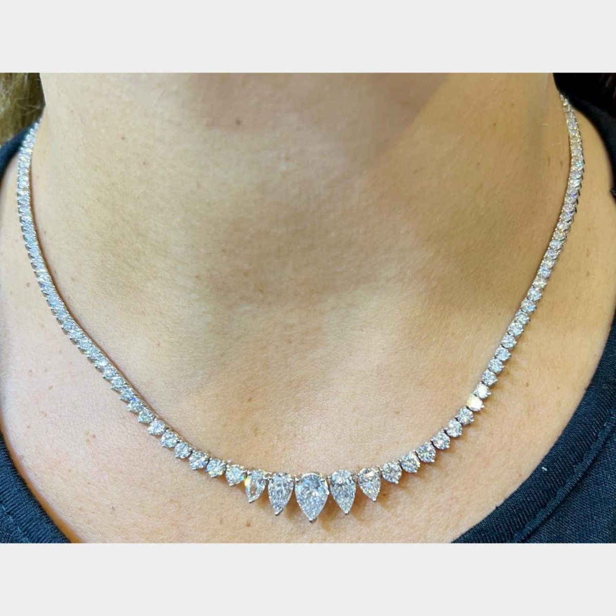 Diamond and 14K Necklace