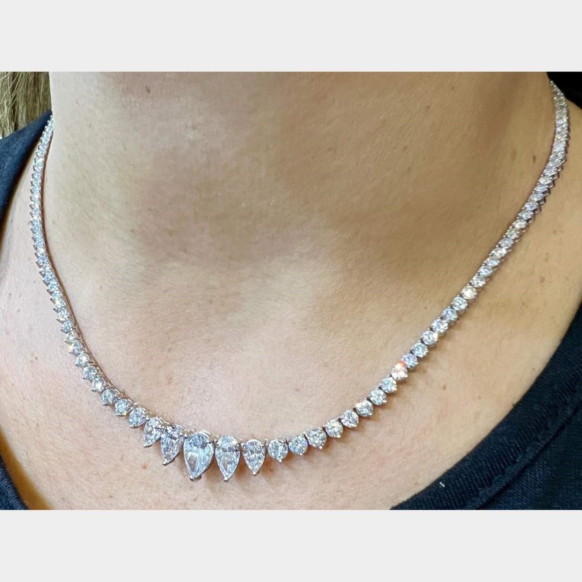 Diamond and 14K Necklace