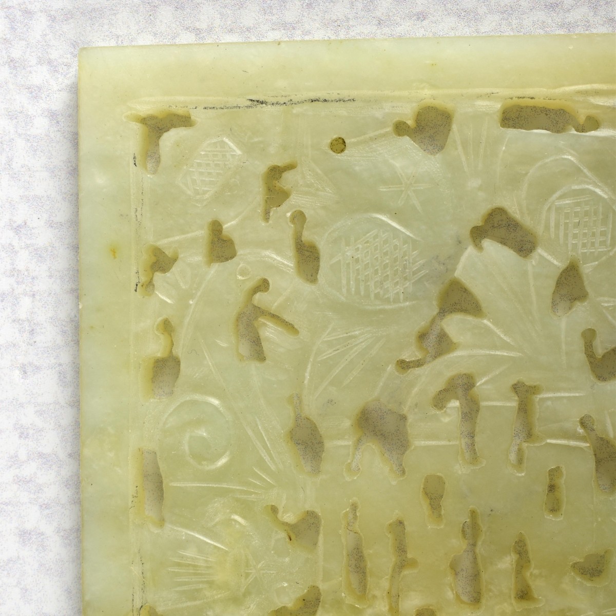 Antique Chinese Jade Panel