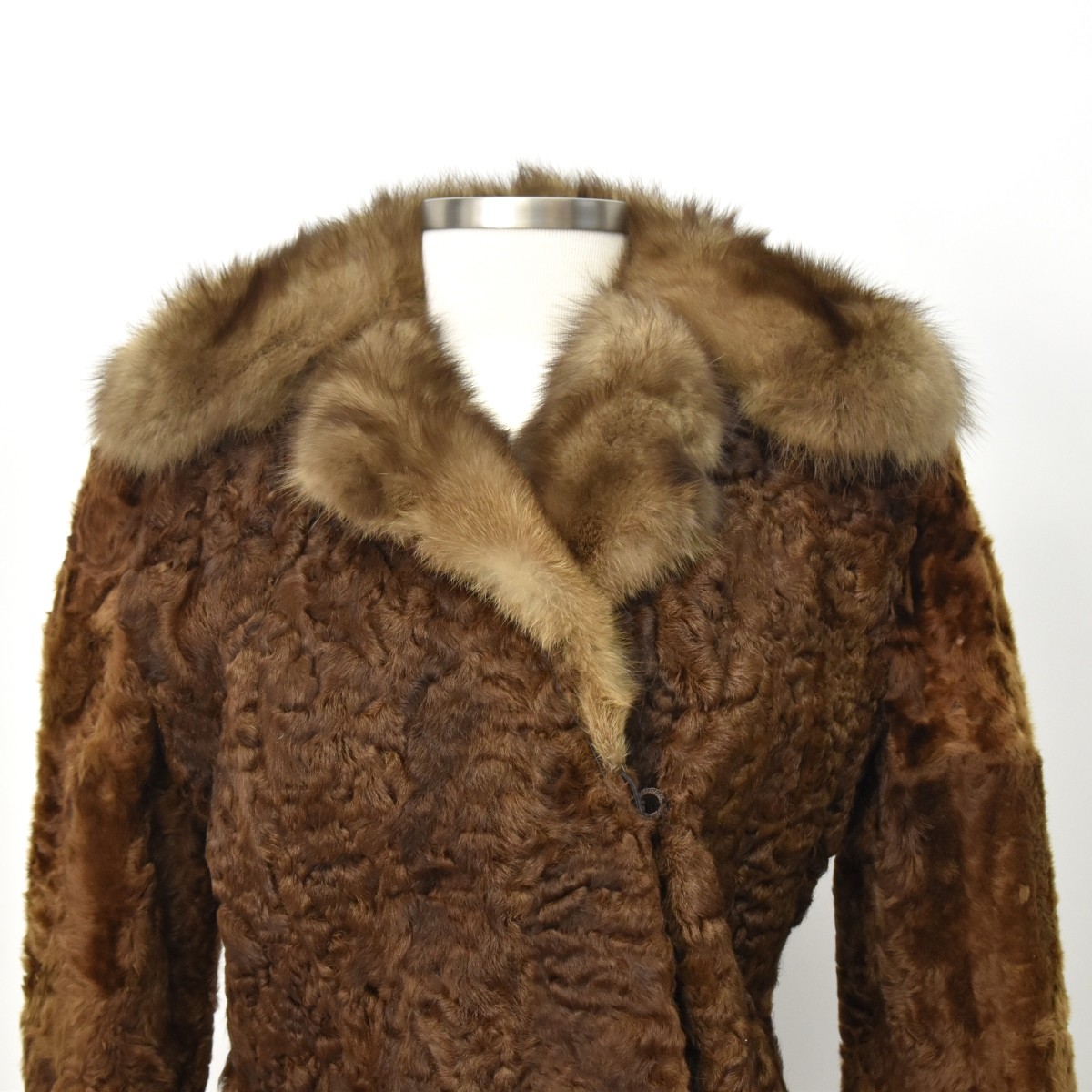 Vintage Brown Persian Lamb Coat