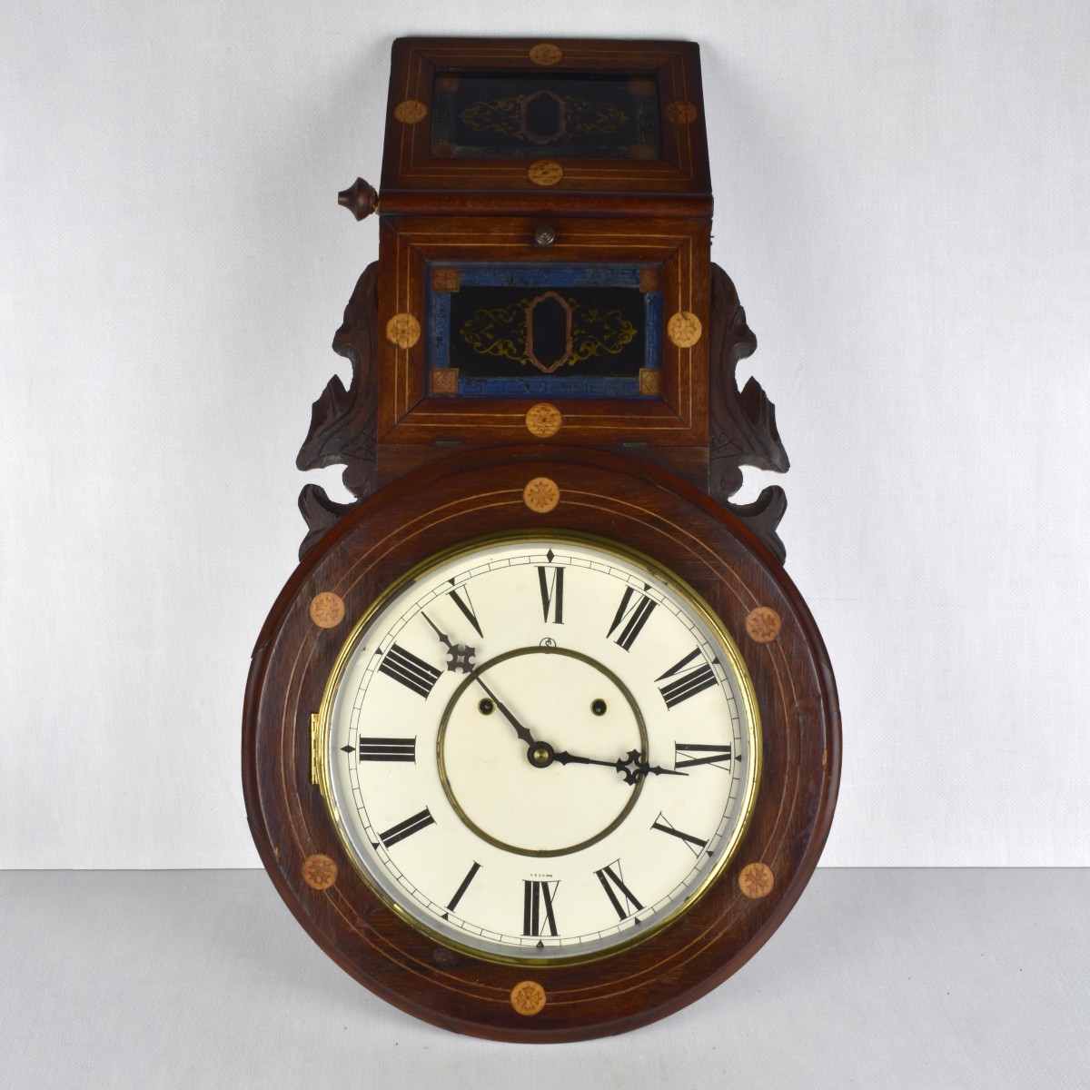 American Mahogany Wall Clock