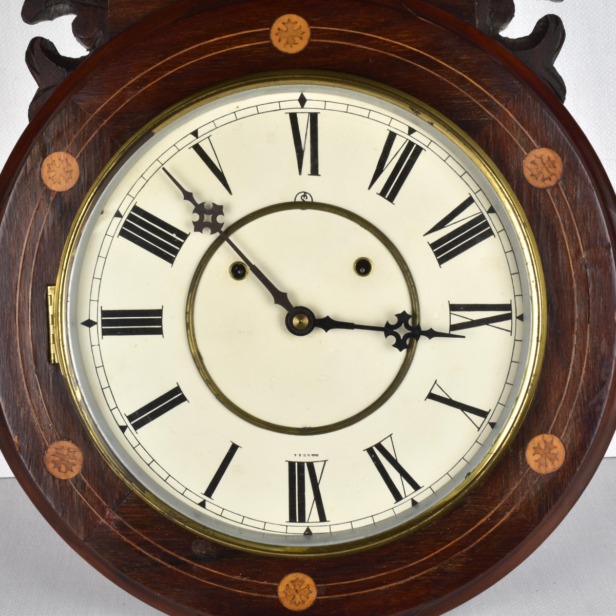 American Mahogany Wall Clock