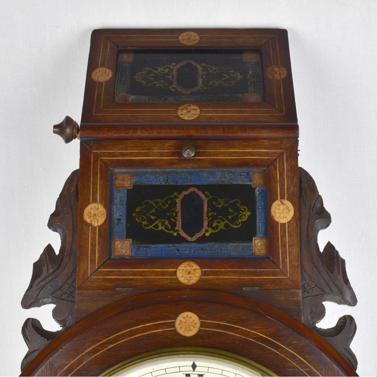 American Mahogany Wall Clock