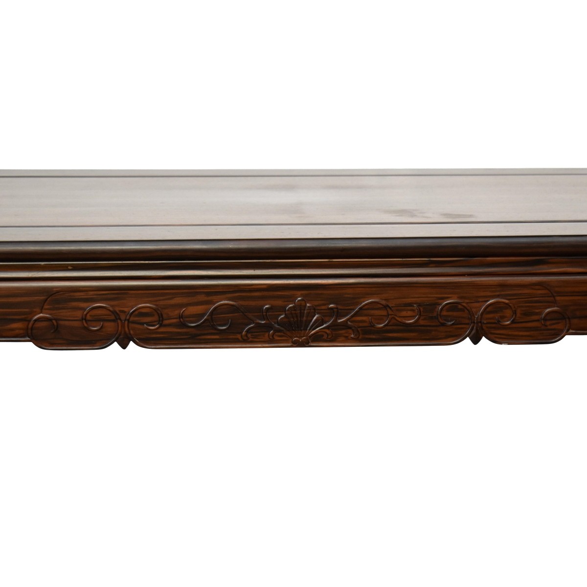 Chinese Carved Asian Hardwood Coffee Table