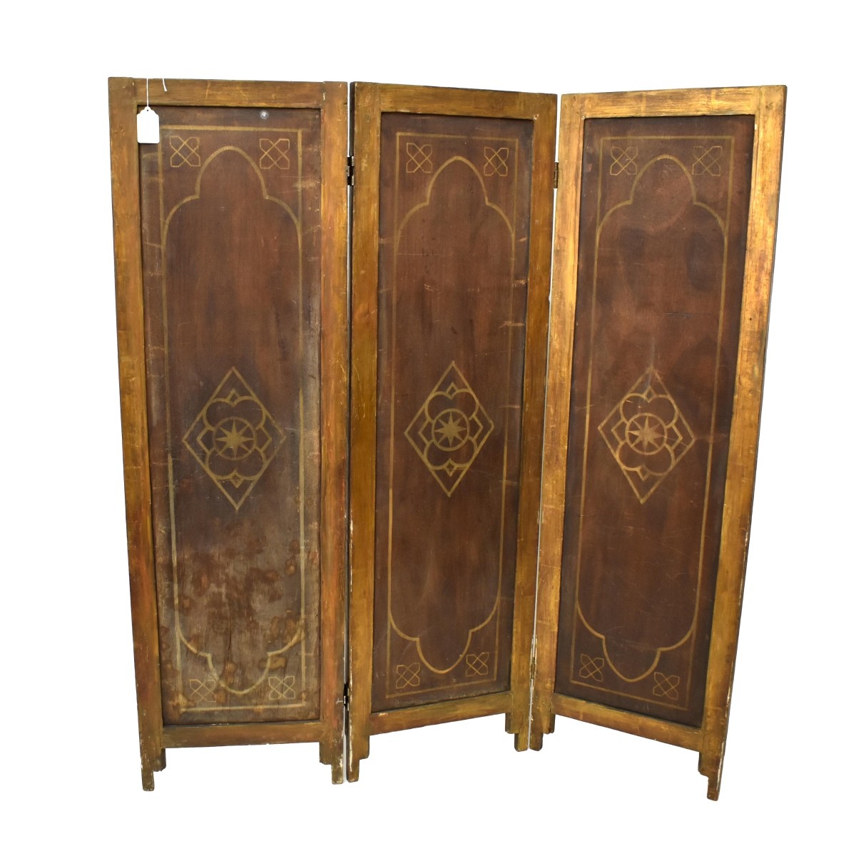 Painted Folding Screen