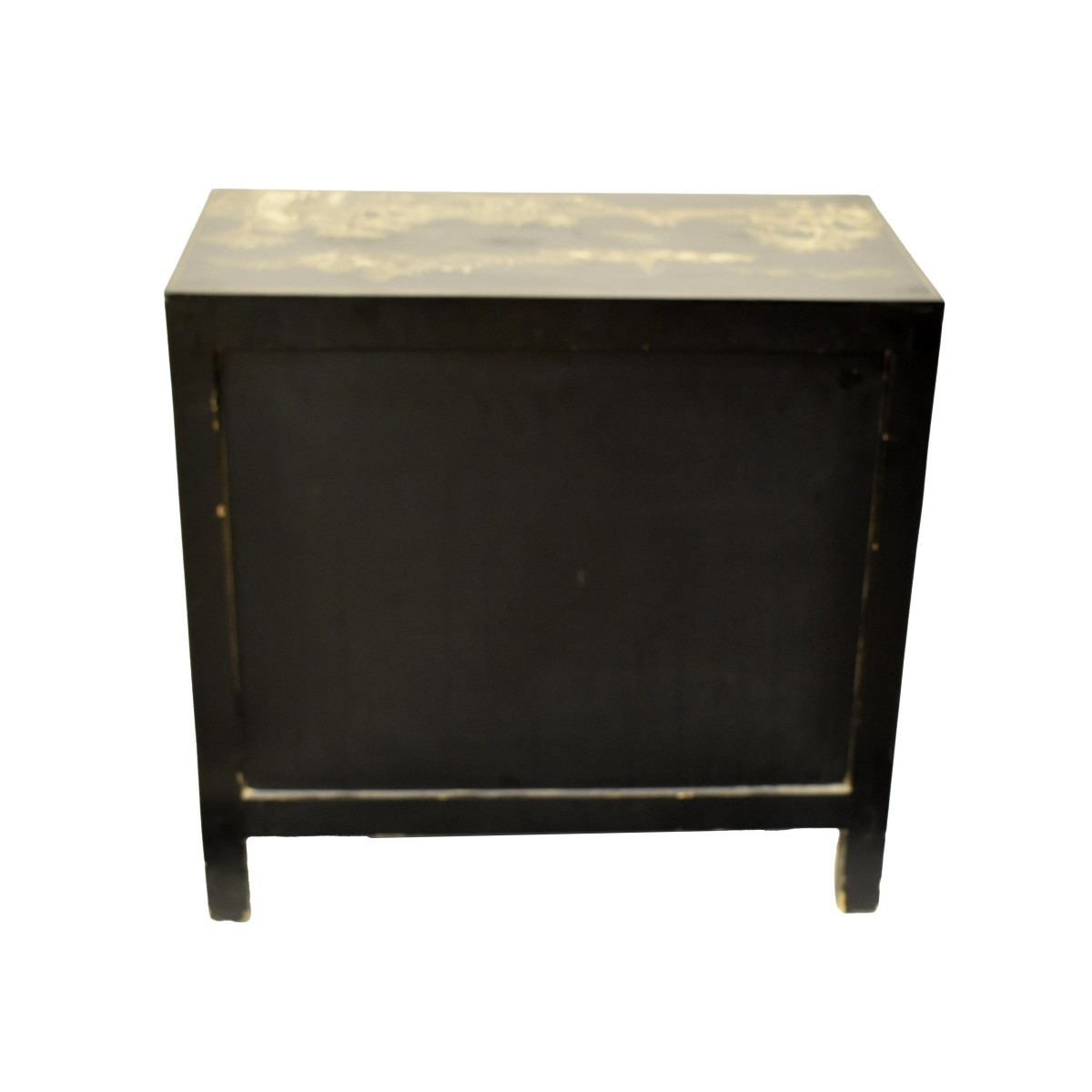 Chinese Black Lacquered Cabinet