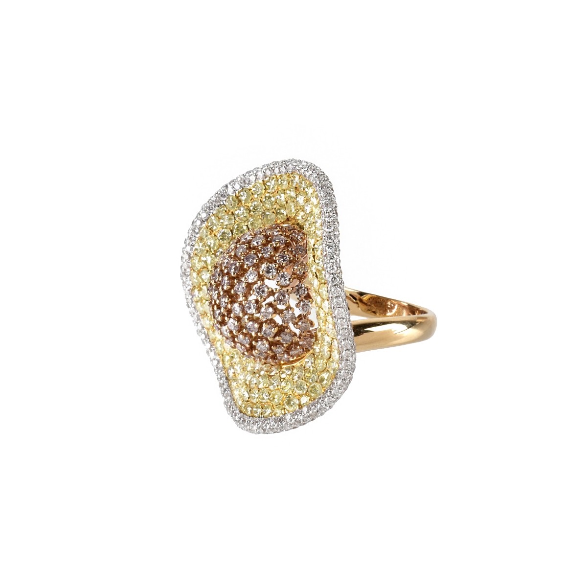 Diamond and 18K Ring