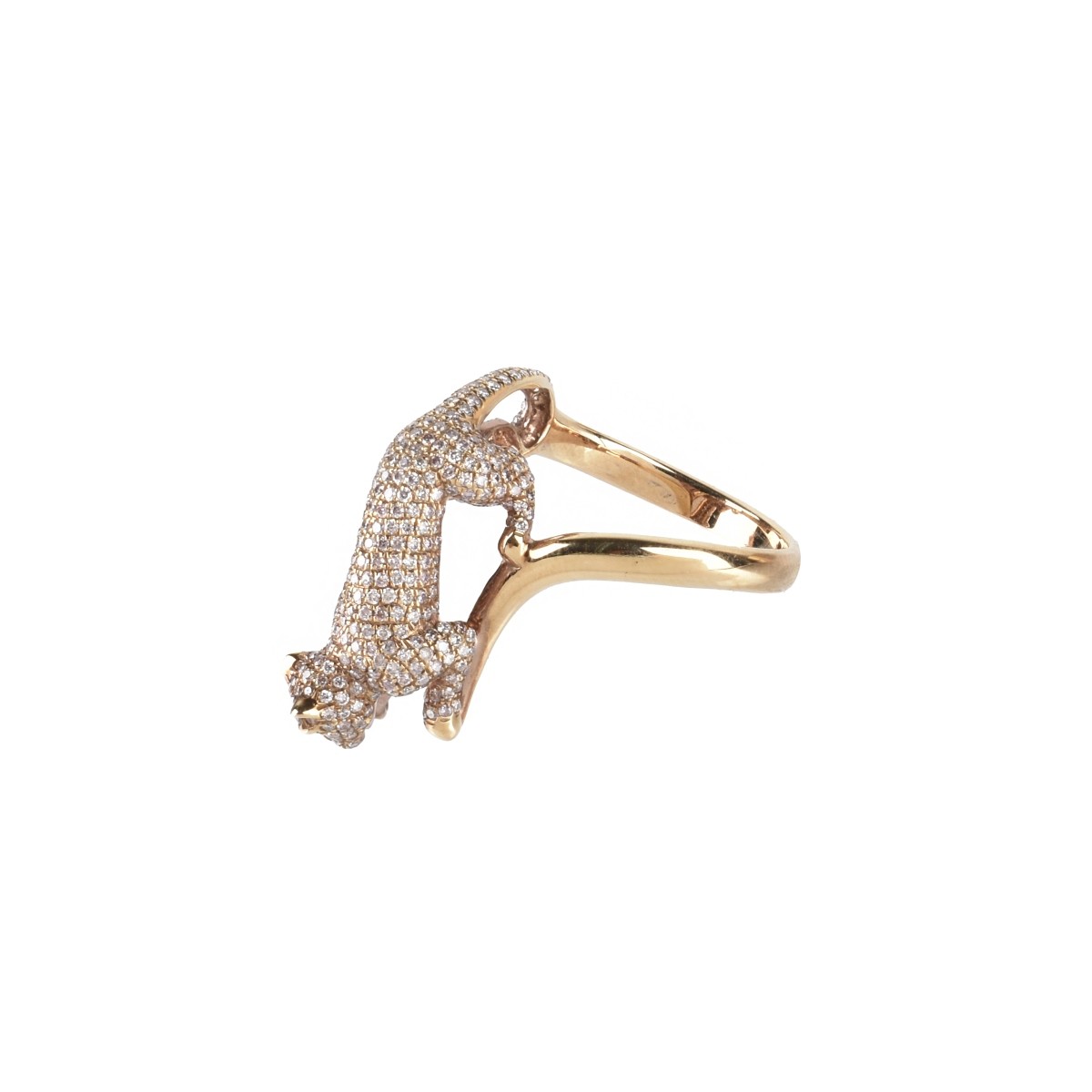 Diamond and 18K Ring