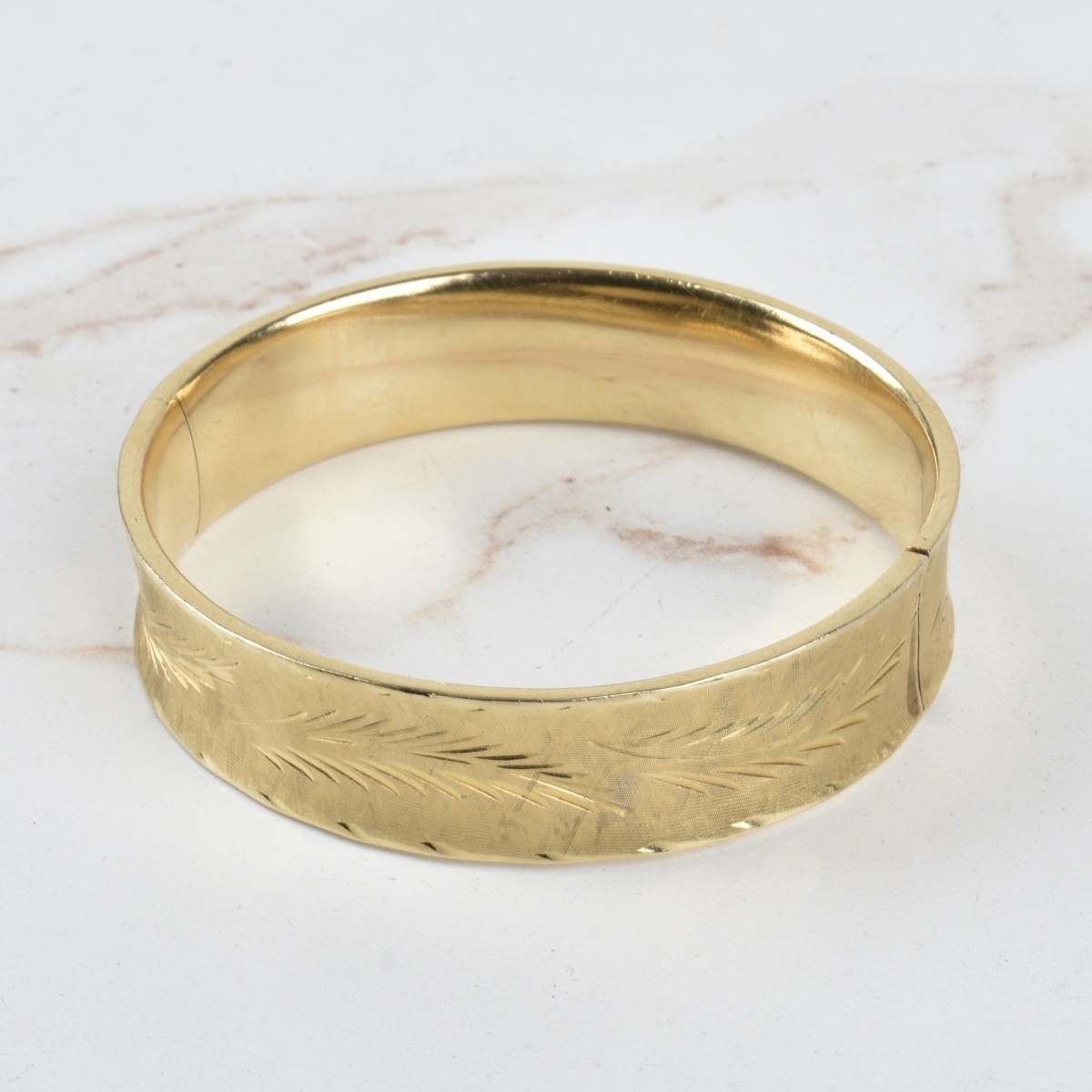 14K Bangle Bracelet