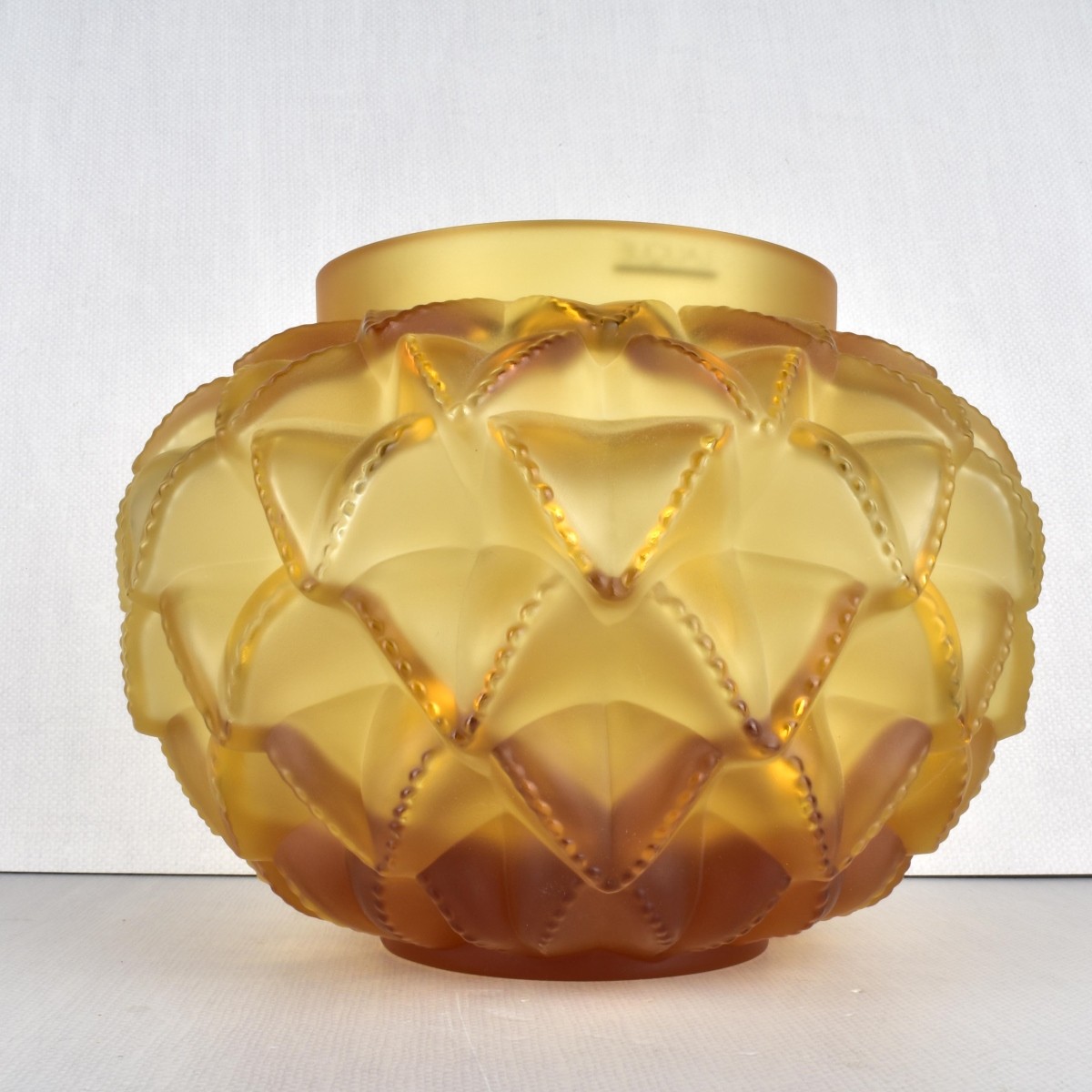 Lalique "Languedoc" Crystal Vase