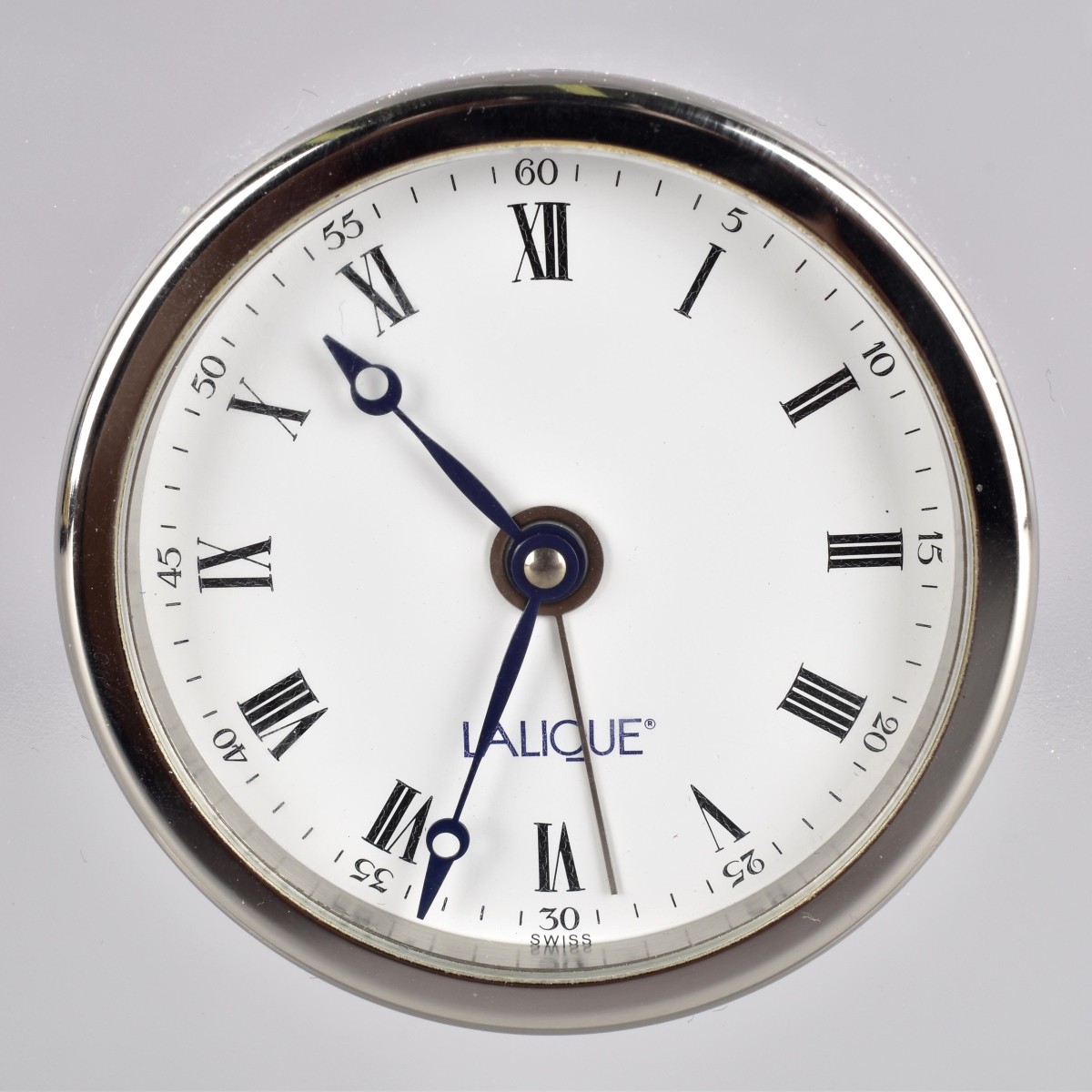 Lalique France "Chat Horologe" Clock