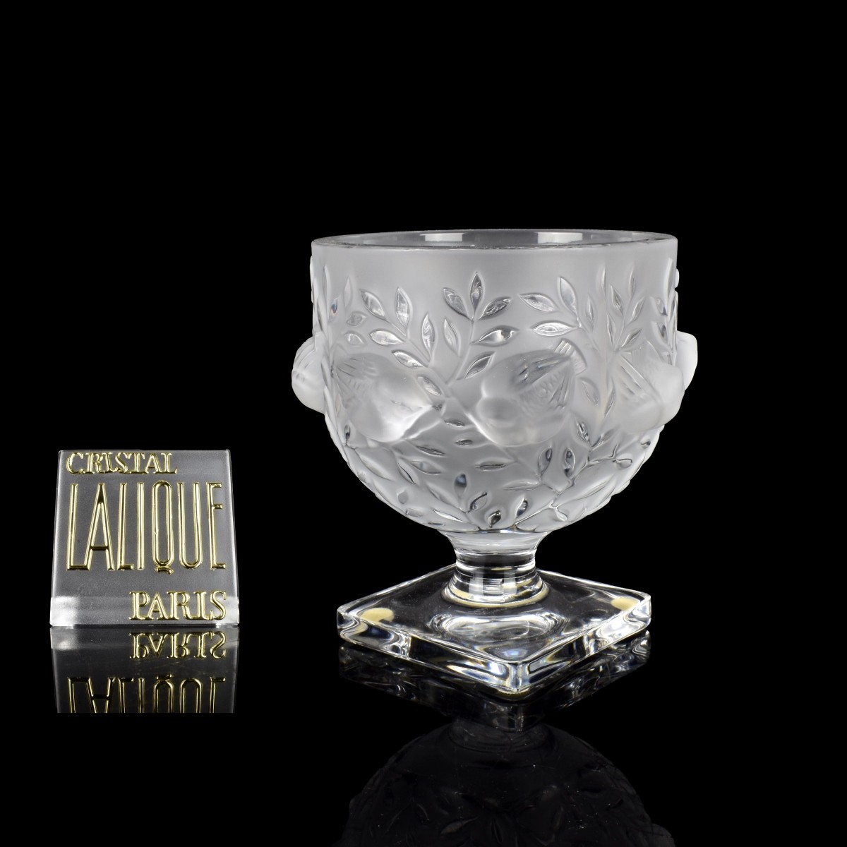 Lalique Elizabeth Pedestal Bowl