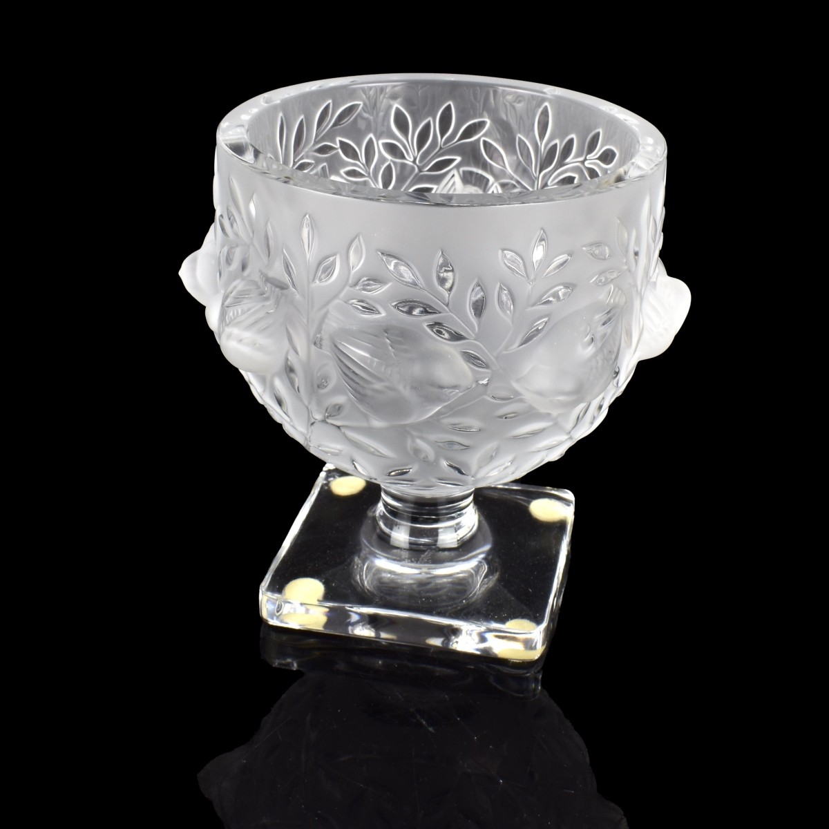 Lalique Elizabeth Pedestal Bowl