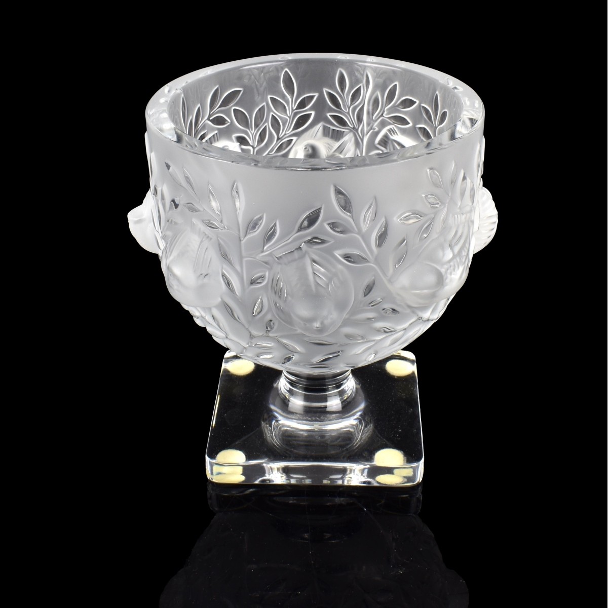 Lalique Elizabeth Pedestal Bowl