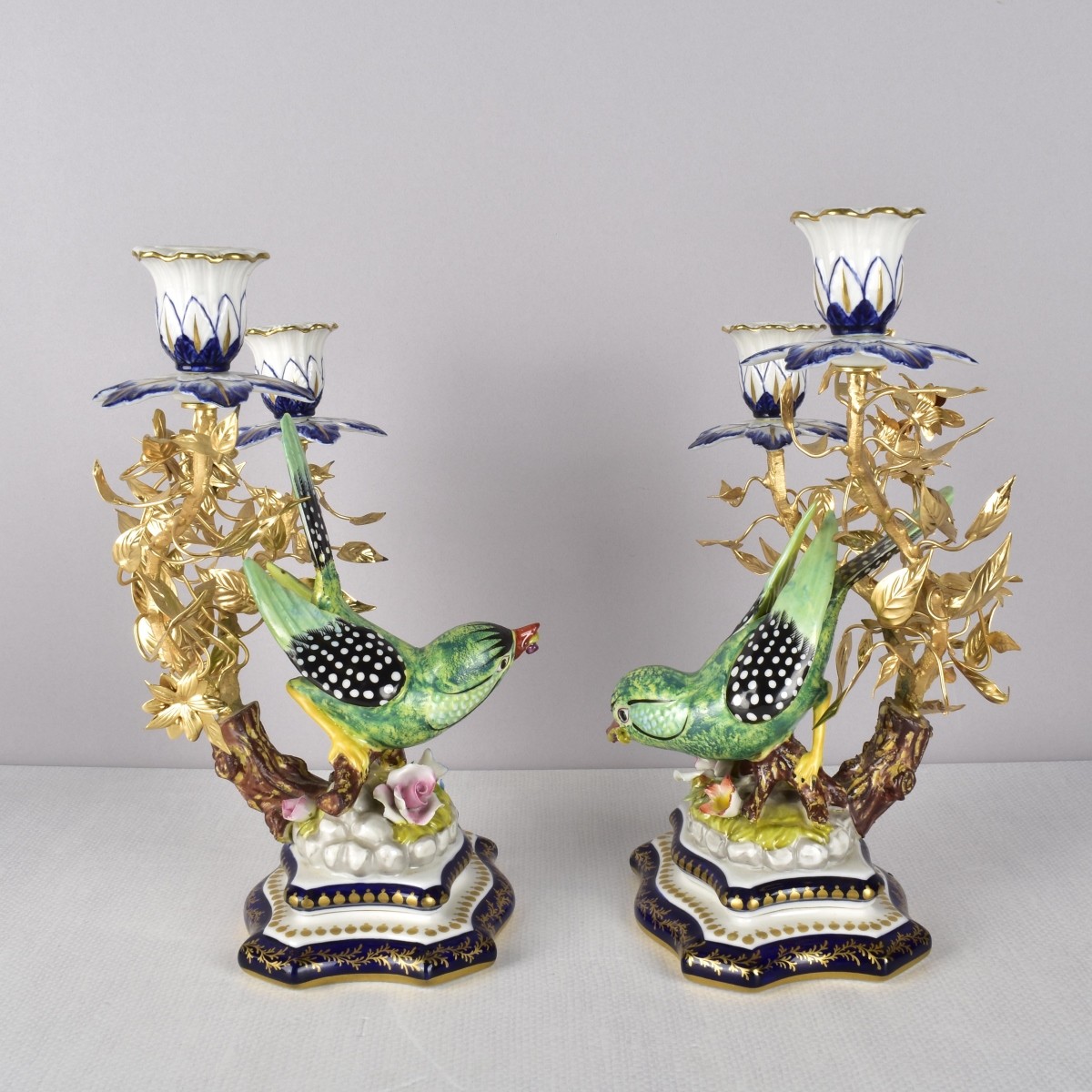 Mangani Porcelain Candelabra