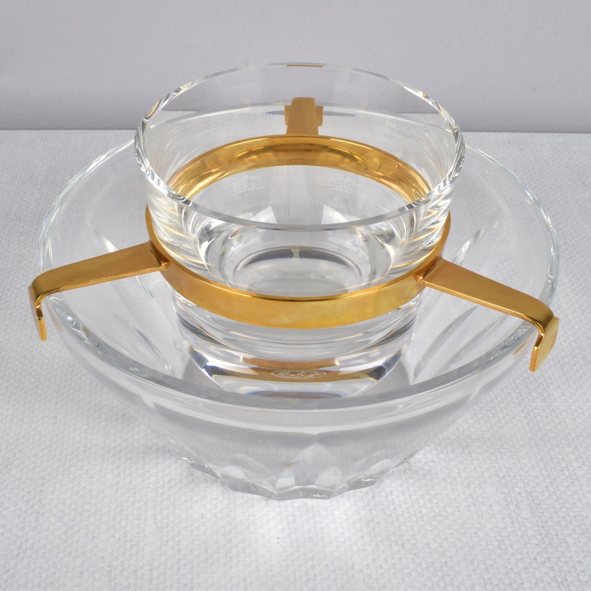 Baccarat Crystal Caviar Serving Bowl