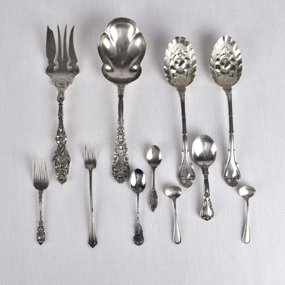 Sterling Silver Table Ware Pieces