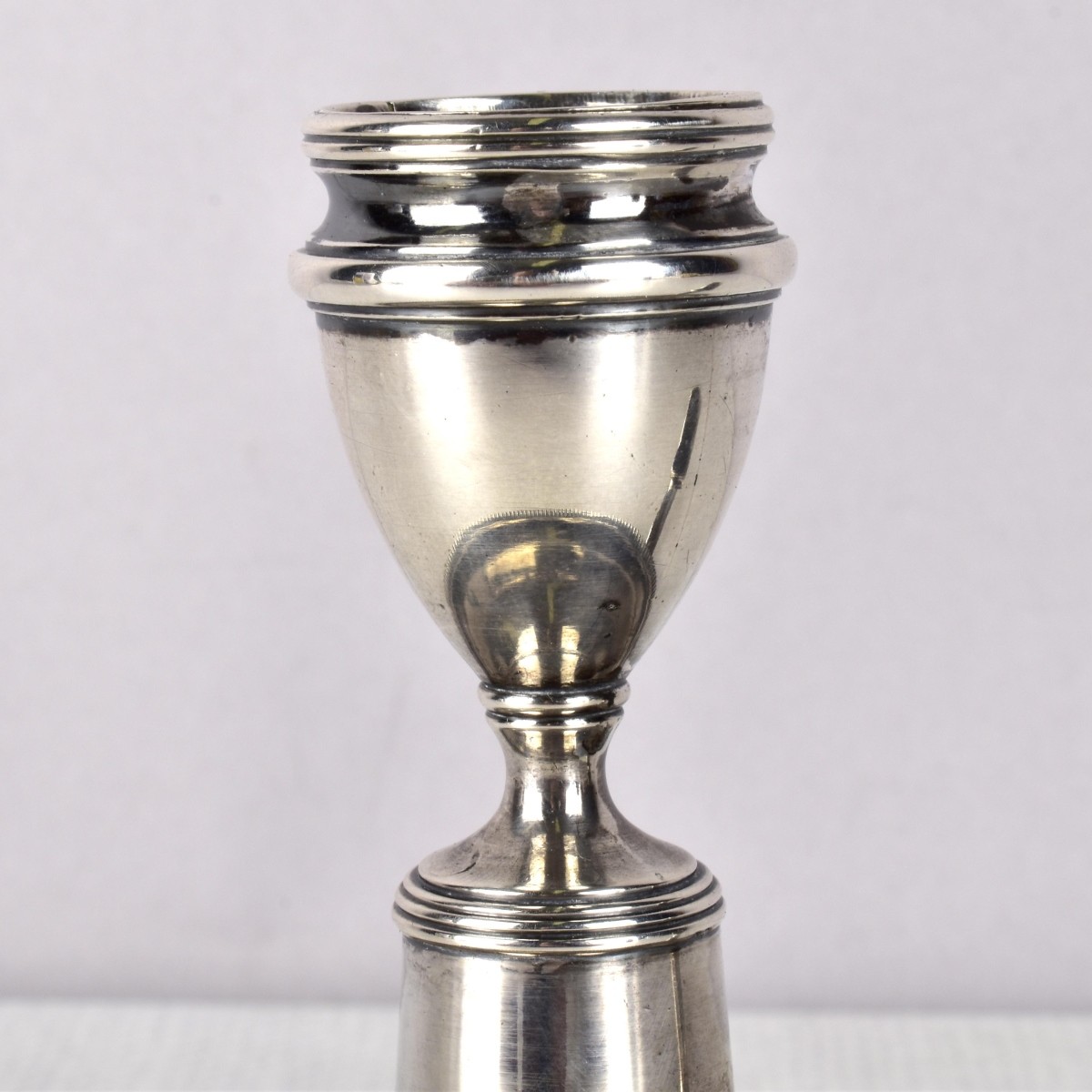 English Sterling Silver Chamber Stick