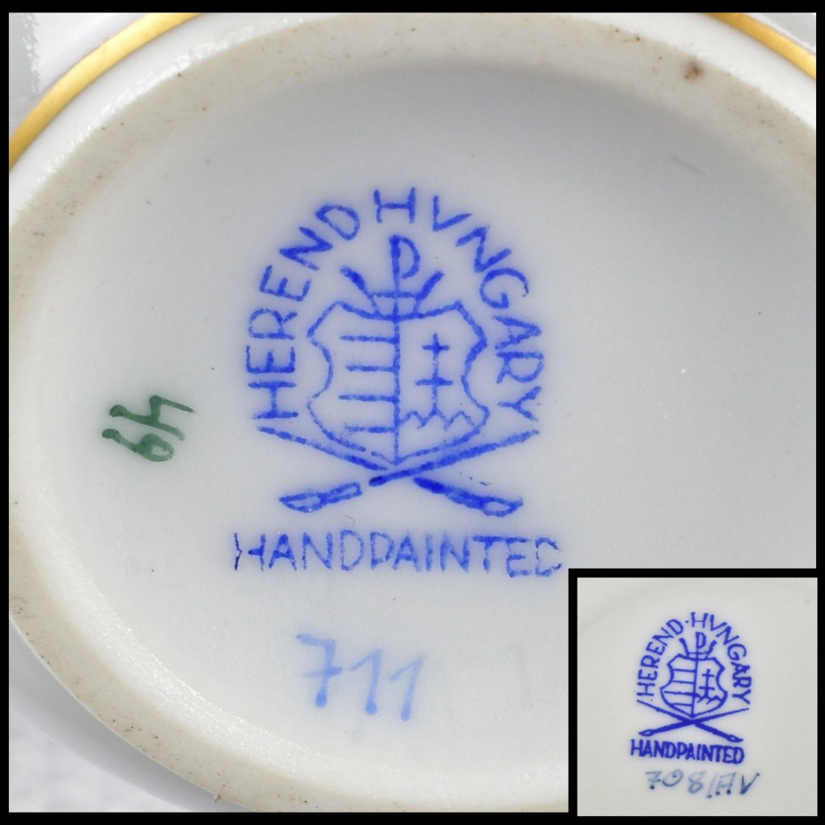 Herend Assorted Porcelain Items