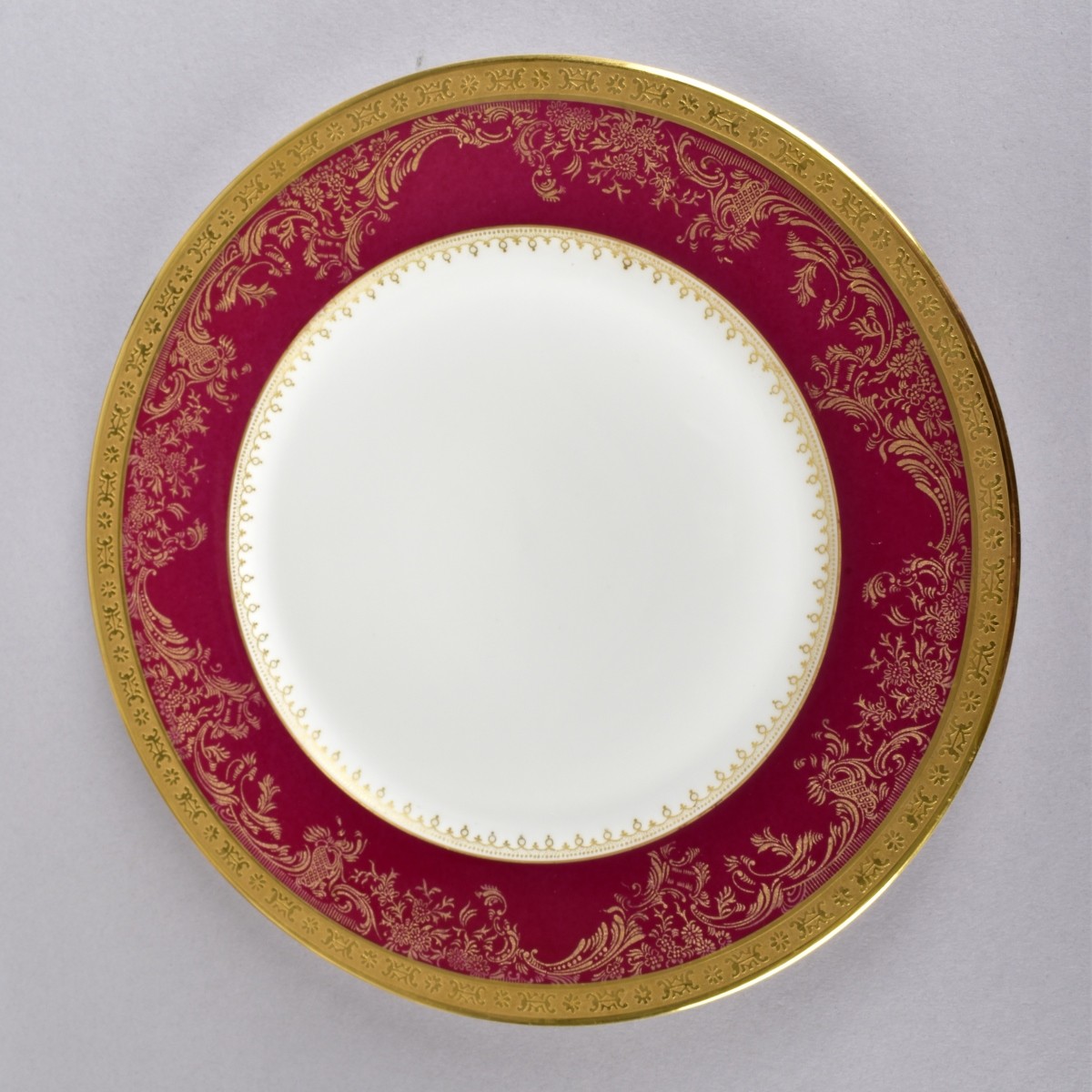 Haviland Limoges Pompadour Red China