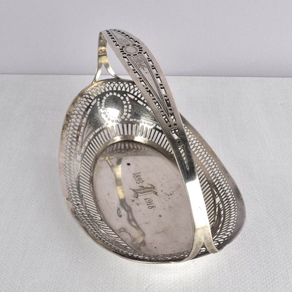 Gorham Sterling Basket & demitasse spoon