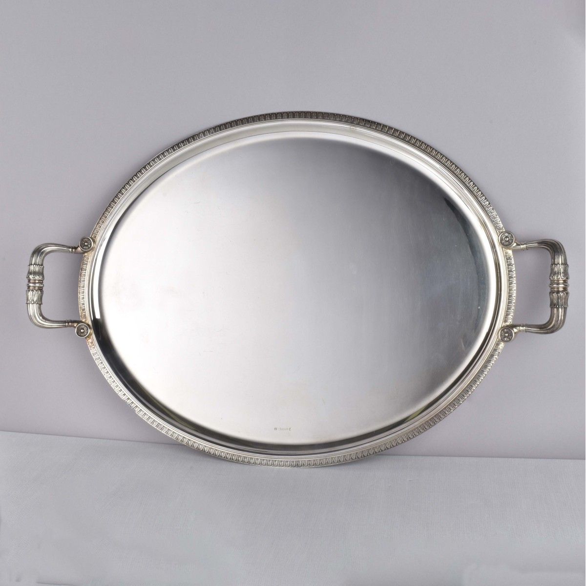 Christofle SIlver Plated Oval Tray