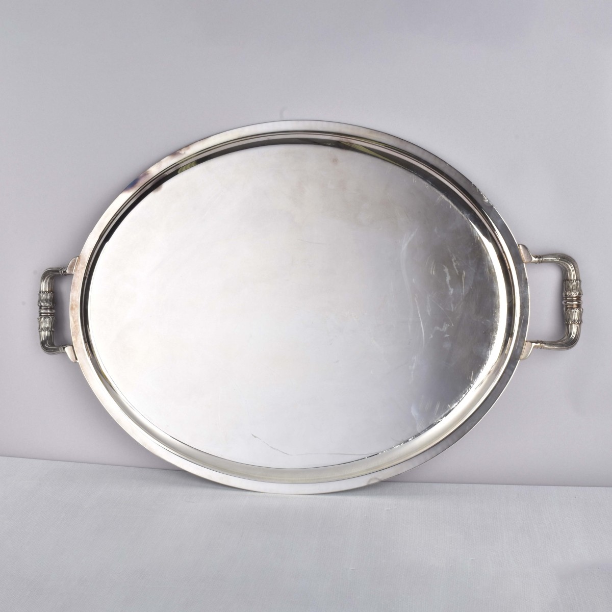 Christofle SIlver Plated Oval Tray