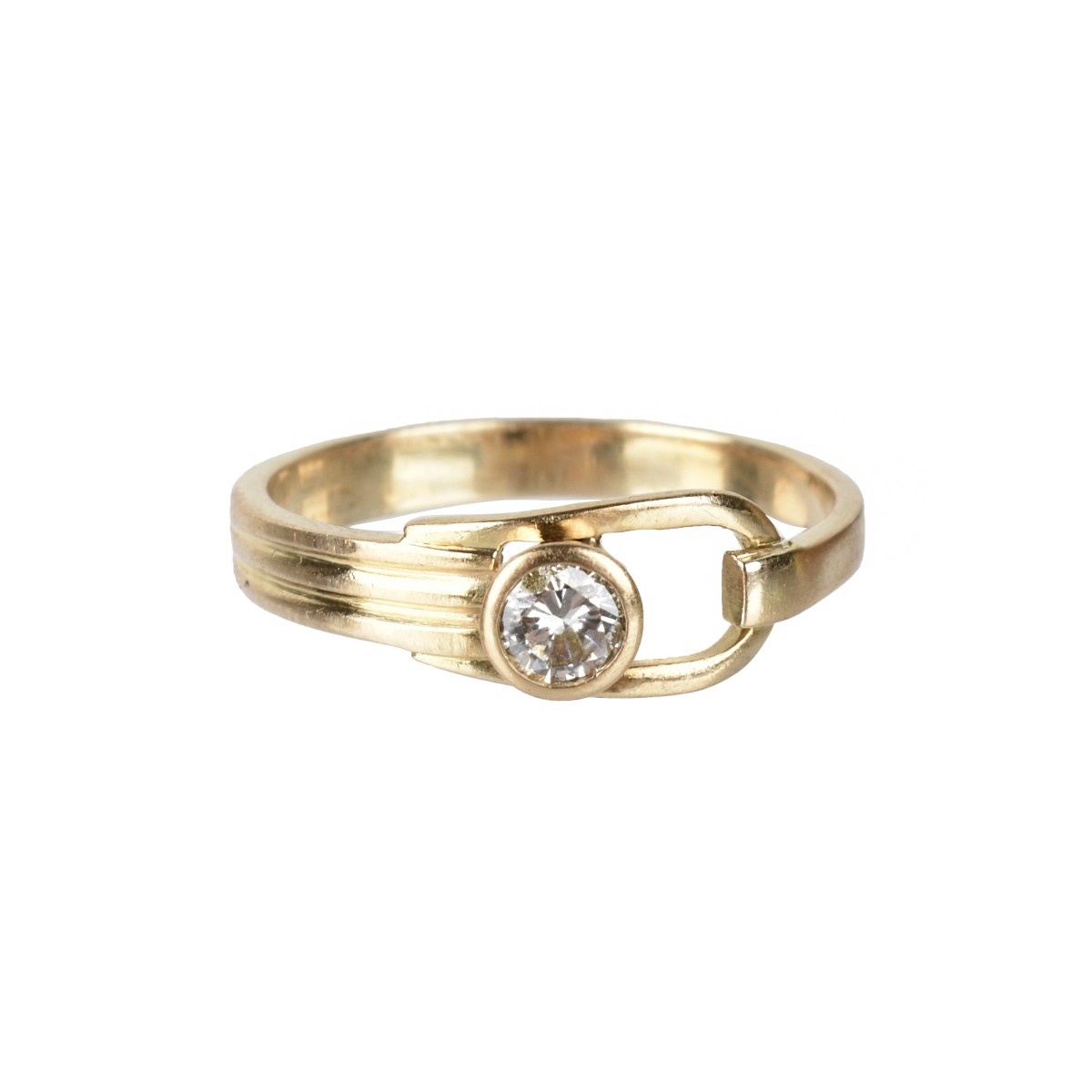 Diamond and 14K Ring