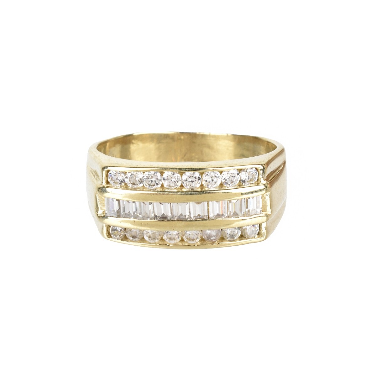 Diamond and 14K Ring