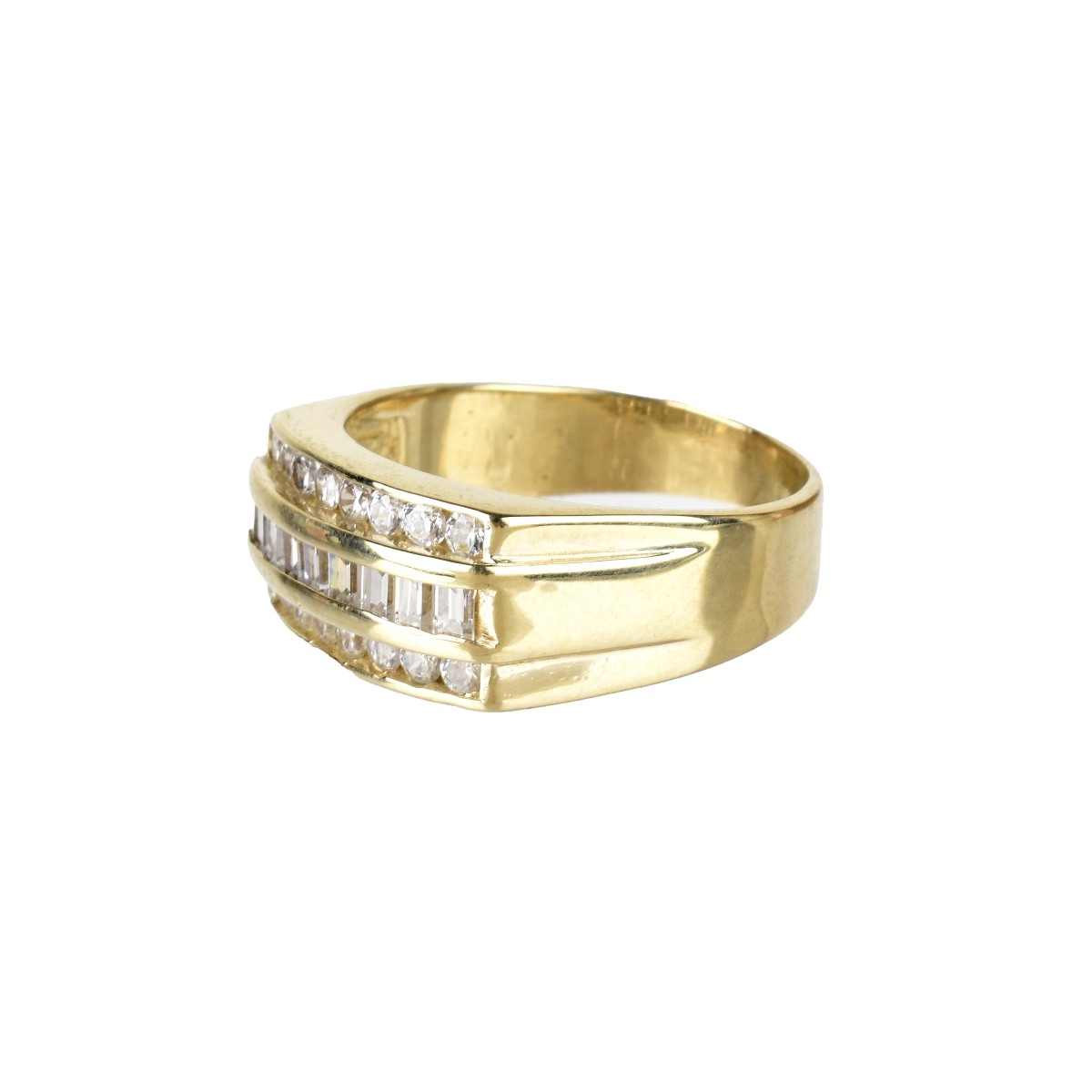 Diamond and 14K Ring