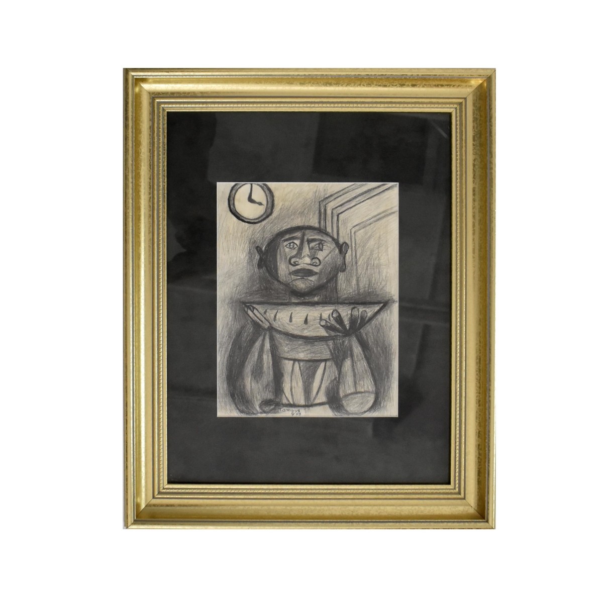 Attrib: Tamayo Mexican (1899-1991) Graphite