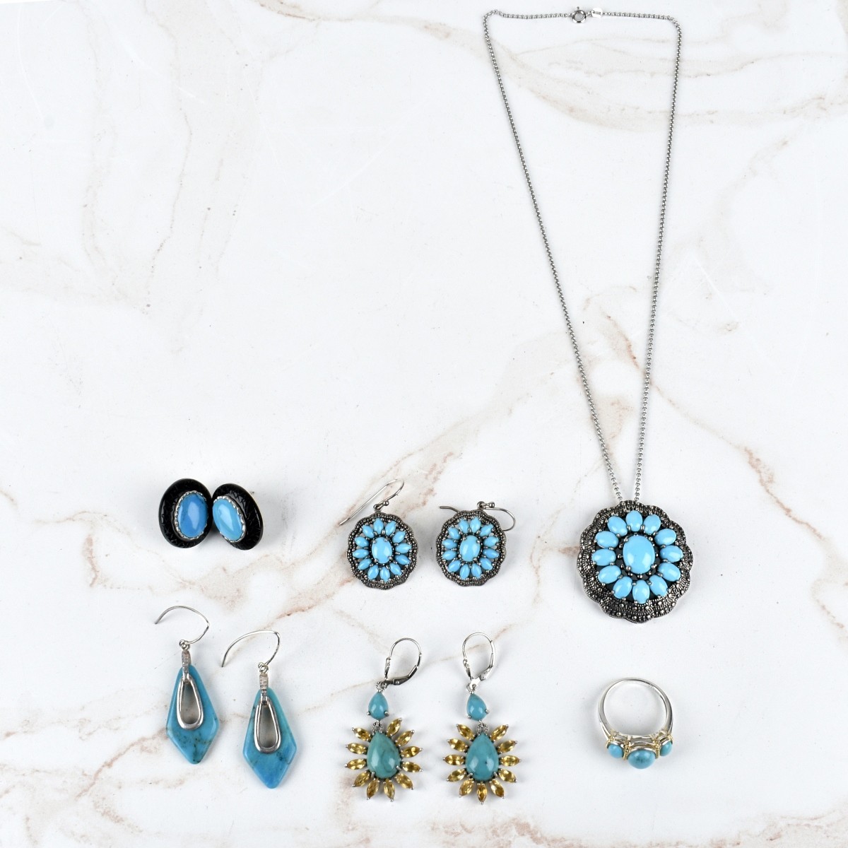 Turquoise and Sterling Jewelry