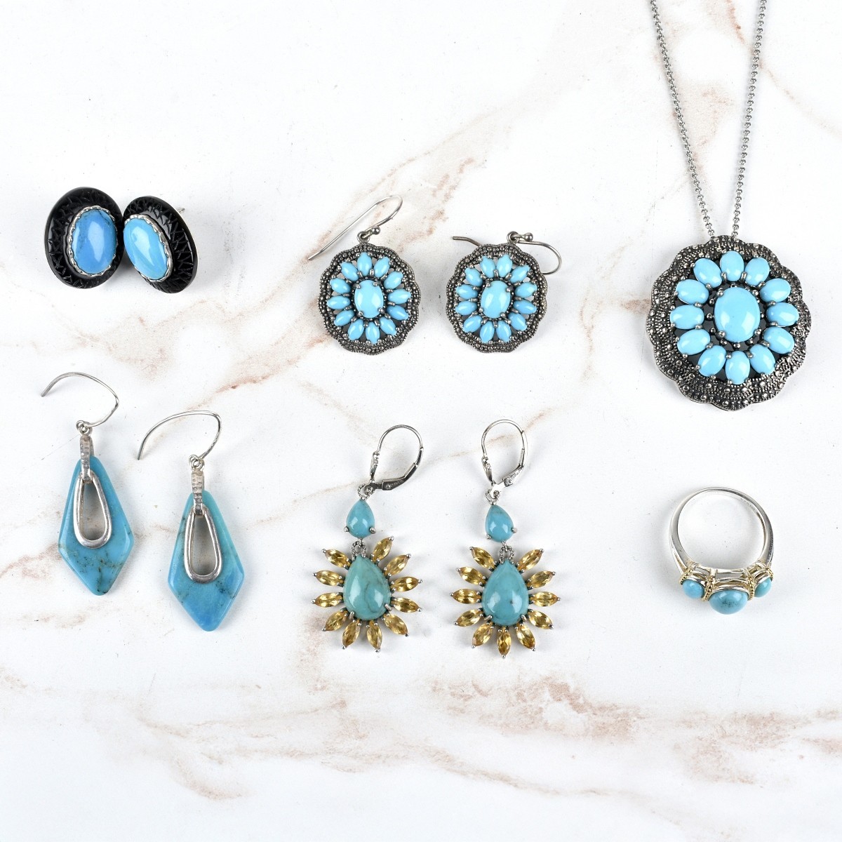 Turquoise and Sterling Jewelry