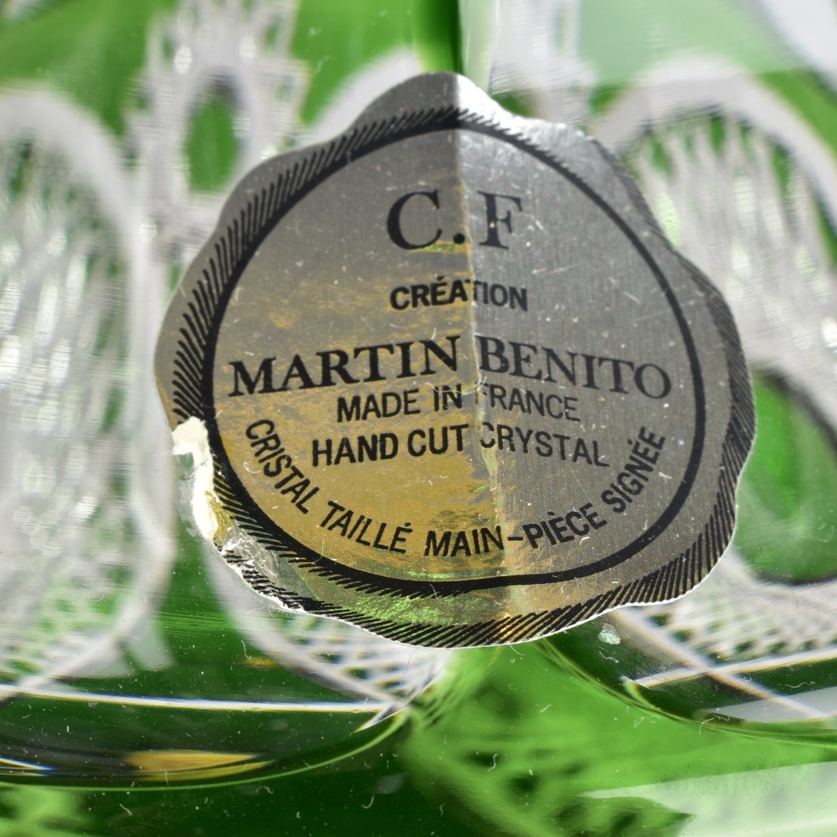 Martin Benito Cut Crystal Urns