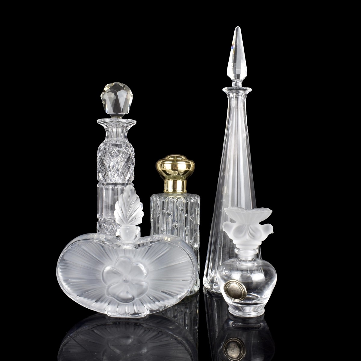 Crystal Vintage Perfume Bottles