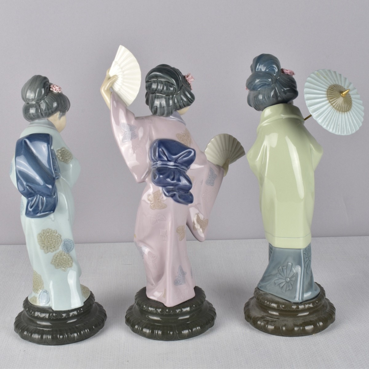 Lladro Glazed Porcelain Figurines