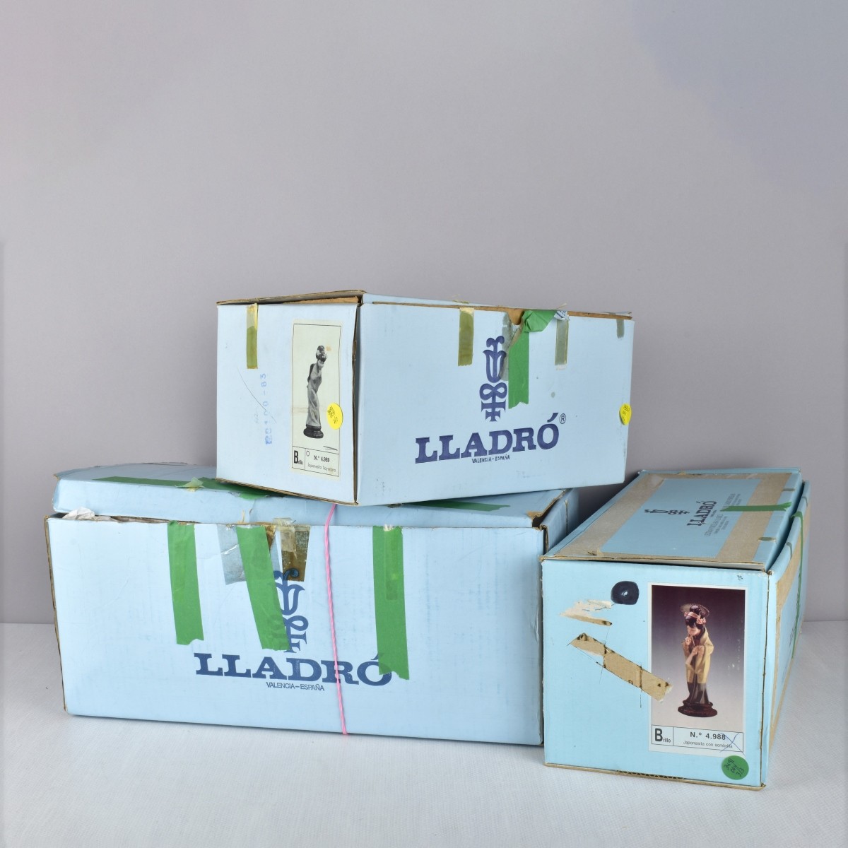 Lladro Glazed Porcelain Figurines