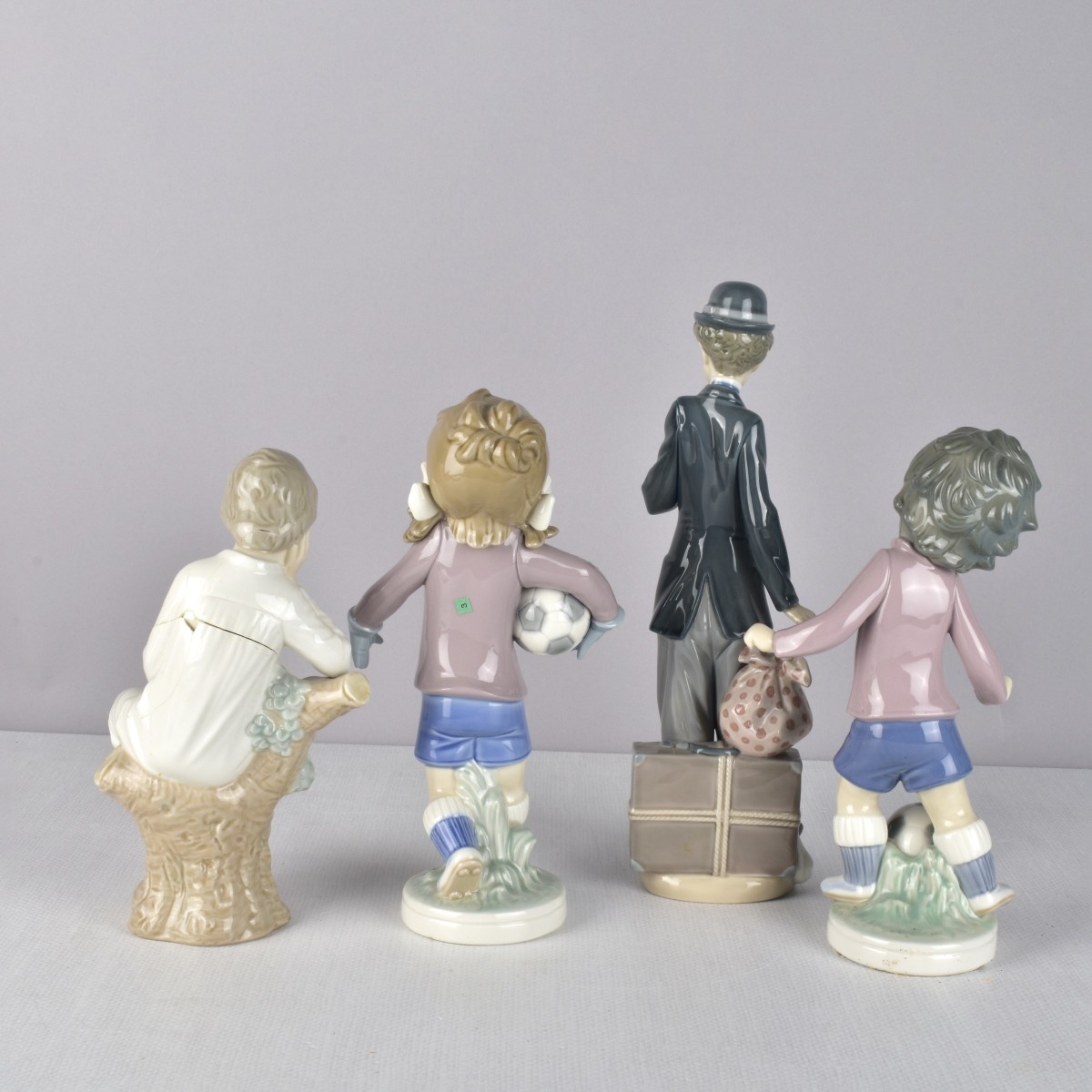 Lladro Glazed Porcelain Figurines